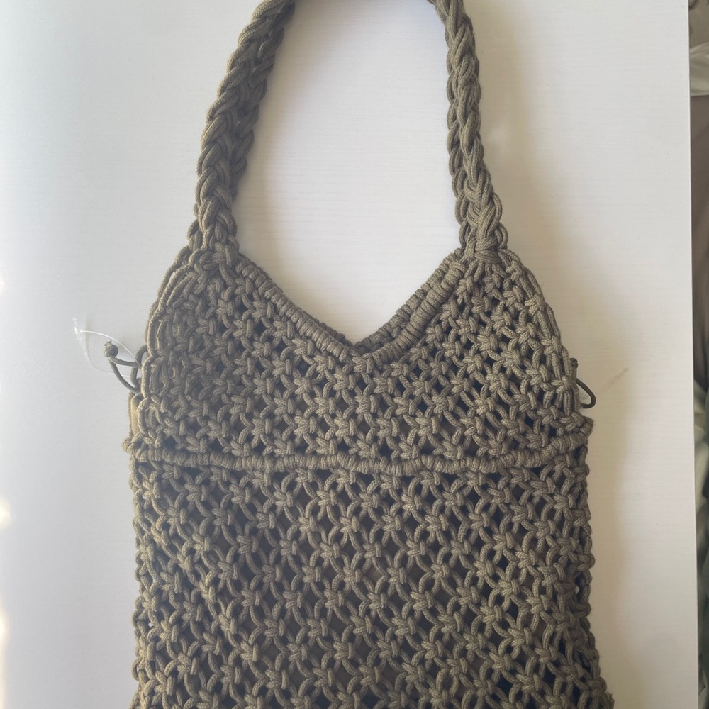 Olive Green Shoulder Bag